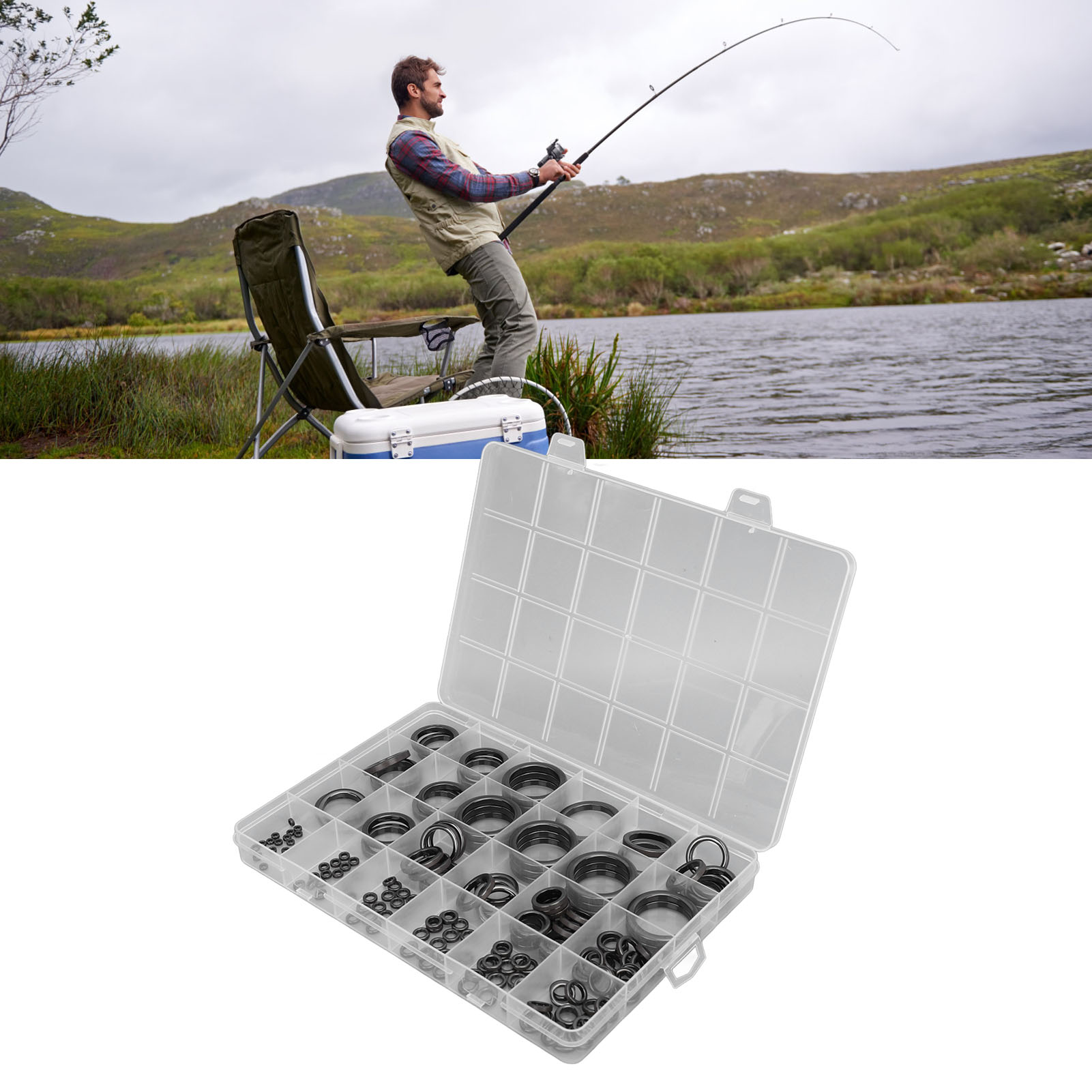 Fishing Rod Guide Repair Kit F - огляд і ціна Fishing Rod Casting