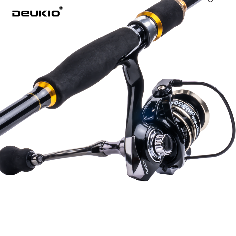 DEUKIO 1.8/2.1m Carbon Spinnin - огляд і ціна Fishing Rod Combo